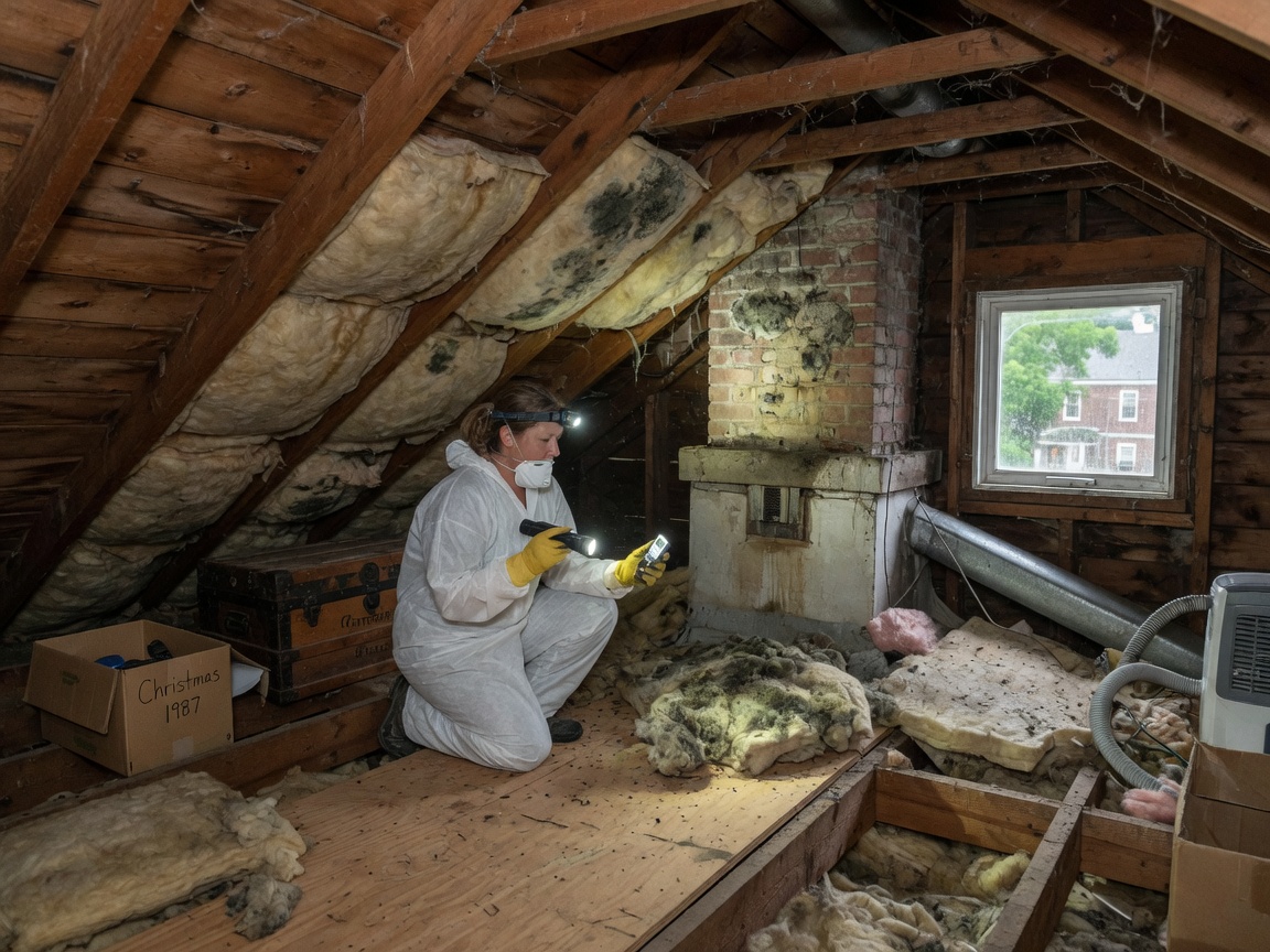 How to Check Attics for Mold in Gettysburg During Humid Summers