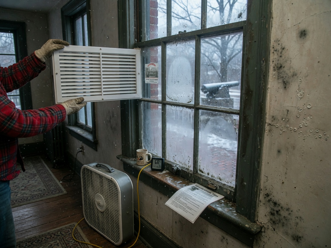 Ventilation Tips for Preventing Winter Condensation Mold in Gettysburg