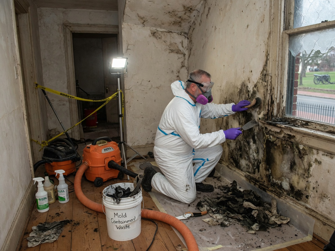 Black Mold Removal in Gettysburg, PA